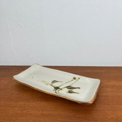 Plat rectangulaire "La Colombe", 1950/60