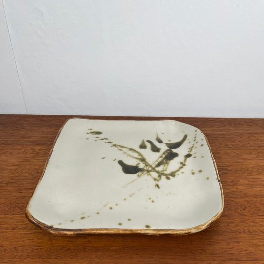 Plat carré  "La Colombe", 1950/60