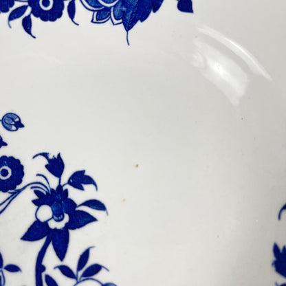 Oval platter "Grand bouquet", Boch brothers, La Louvière, Belgium, 1920