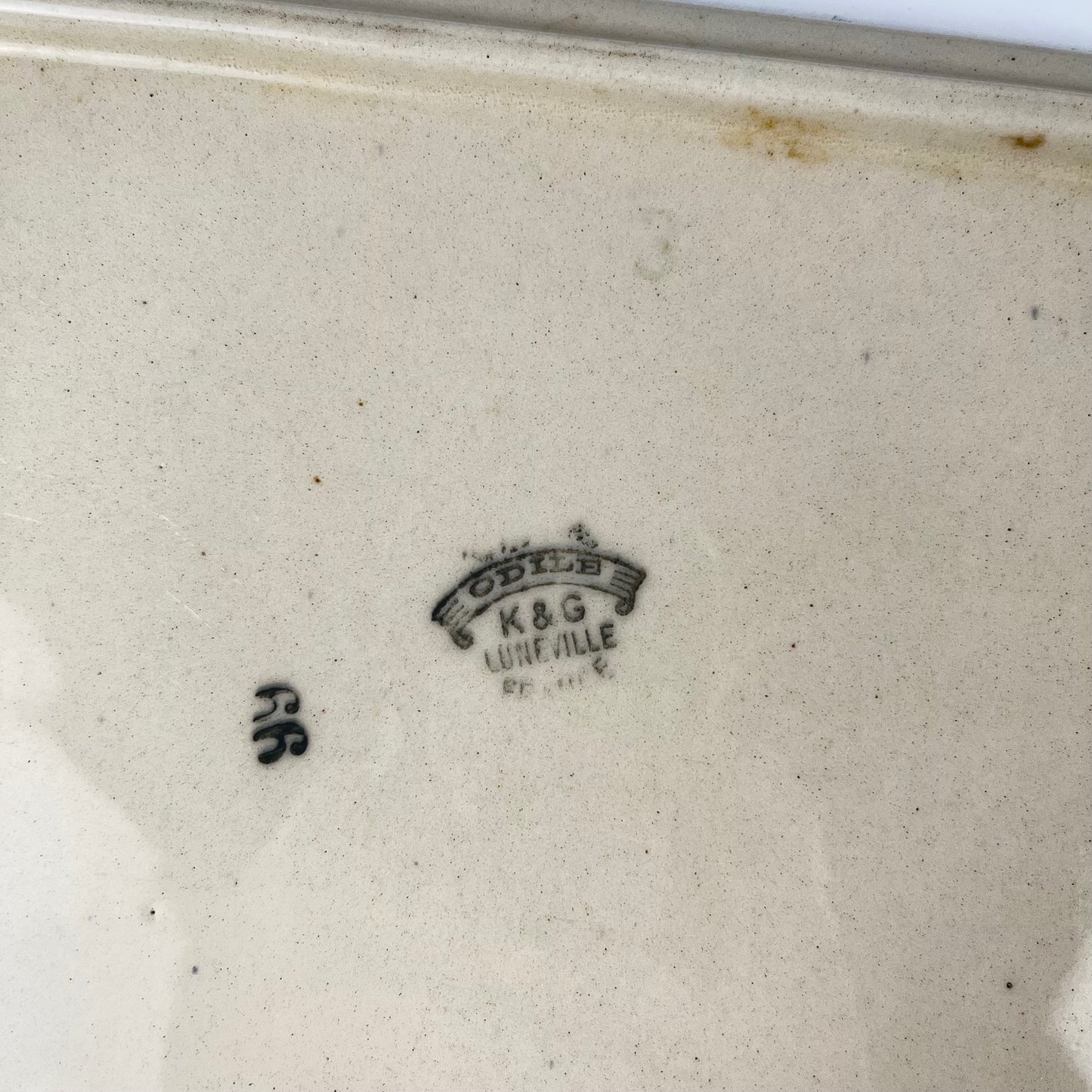 KG Lunéville "Odile" cake plate, 1920/1930