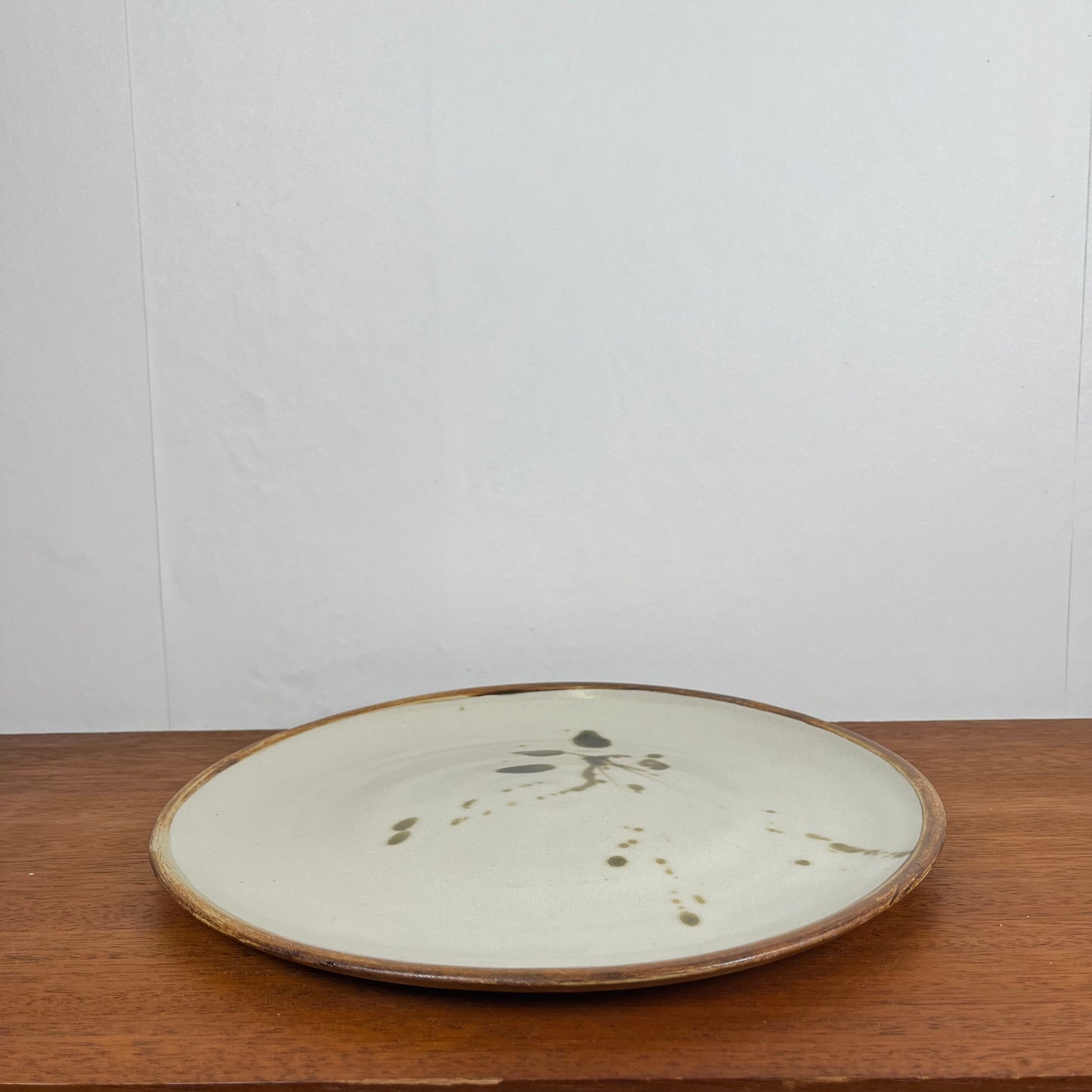 Plat rond / Plat à gateau   "La Colombe", 1950/60
