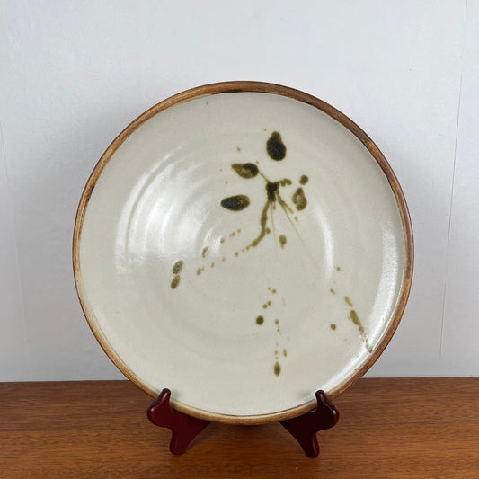 Plat rond / Plat à gateau   "La Colombe", 1950/60
