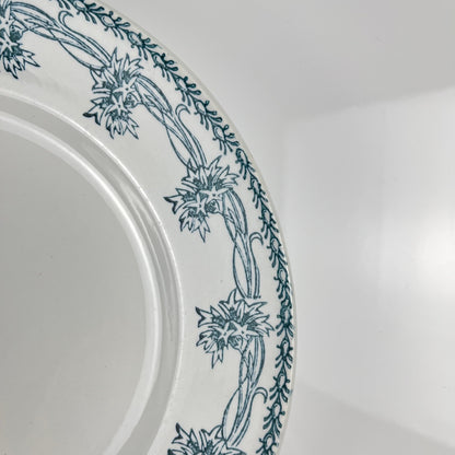 Set de 4 assiettes plates St amand , vers 1930