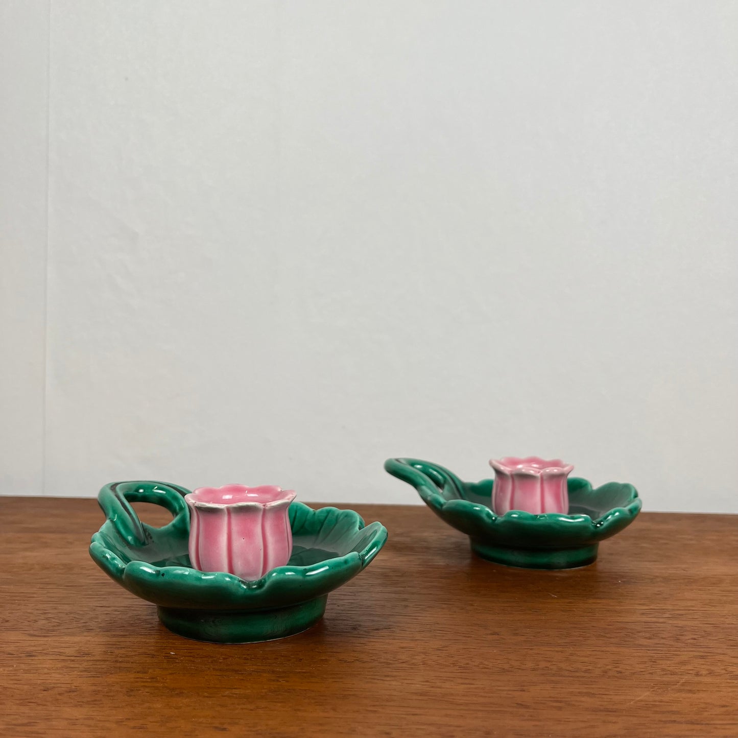 Duo de bougeoir Barbotine