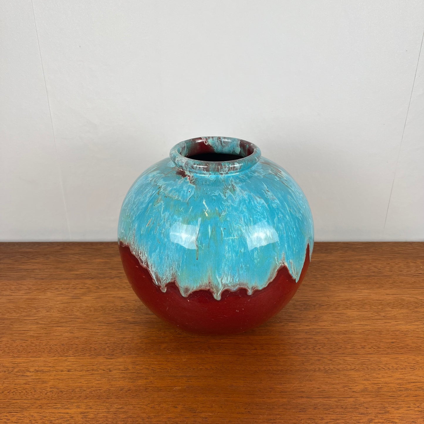 Ceramic ball vase by CAB 1976