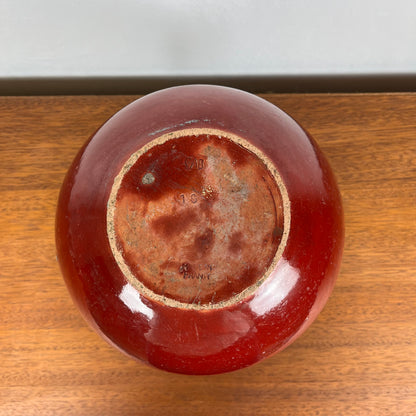 Ceramic ball vase by CAB 1976