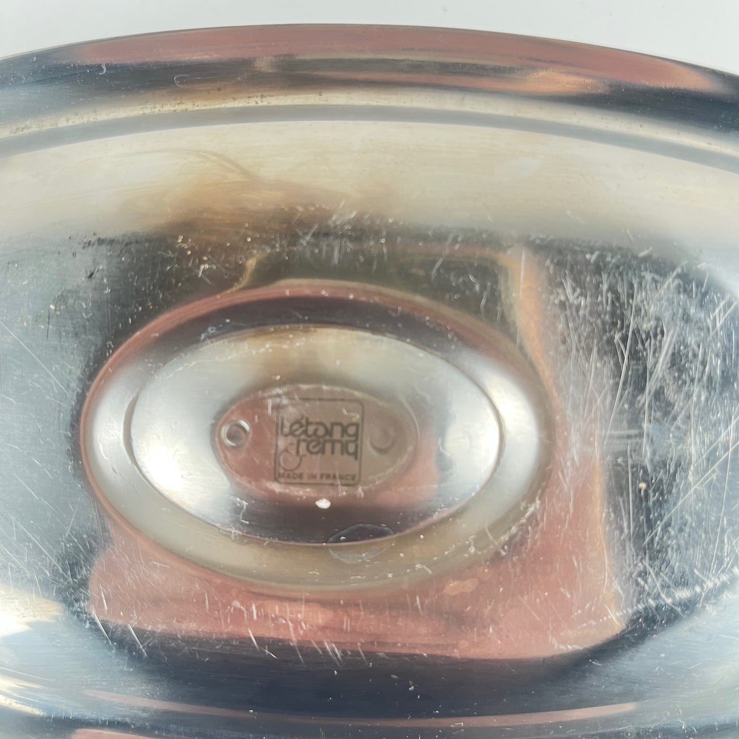 Saucière Letang Remy en inox, XXe