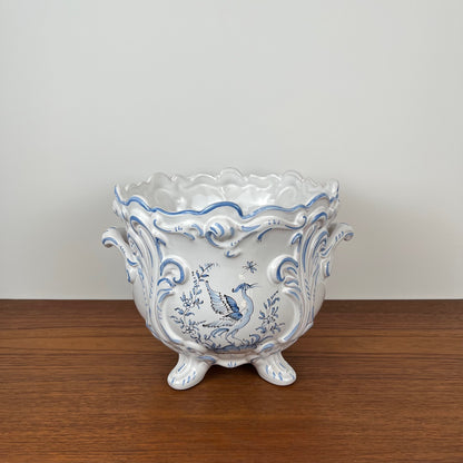 Moustier Dallier flowerpot, 1950/70