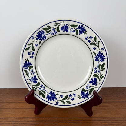 Set de 6 assiettes à dessert Churchill England ,motif fleur, 1970