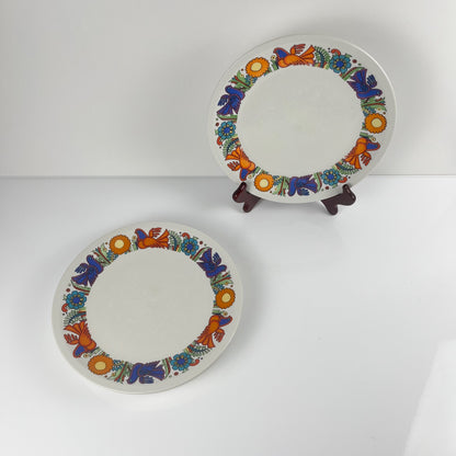 Set de 4 assiettes plates Villeroy & Boch "Acapulco" , 1960, 2nd choix