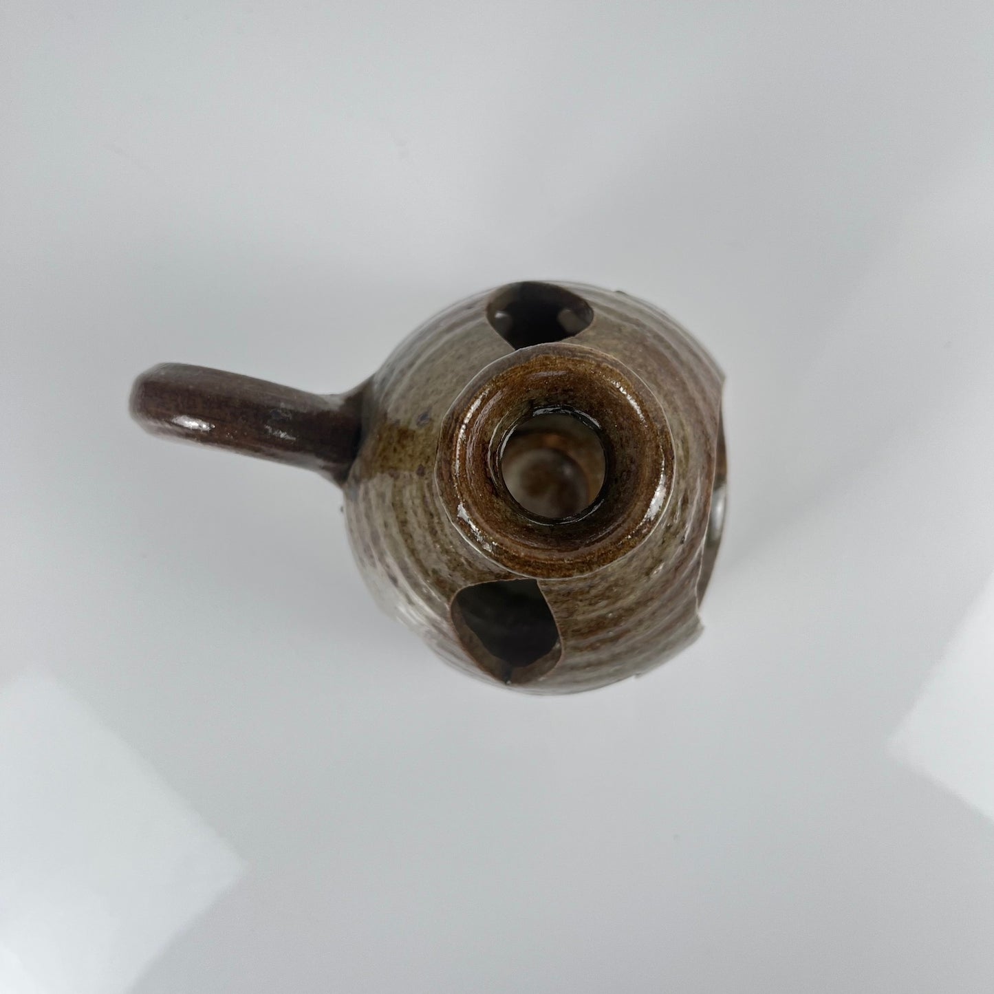 Old sandstone lantern, brown, 1960