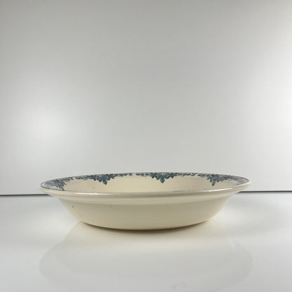 Low bowl, "Tunis" pattern, by Longwy, late 19th c.