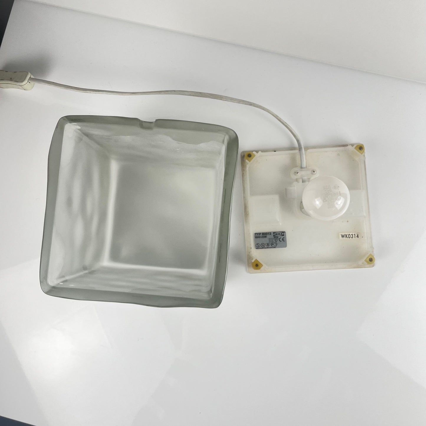 Ice cube lamp by Ikea, 1990