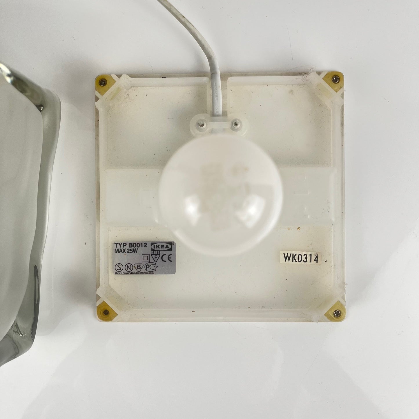 Ice cube lamp by Ikea, 1990
