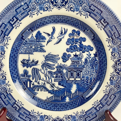 Set of 10 dessert plates, Asian motif Churchill, England 1970