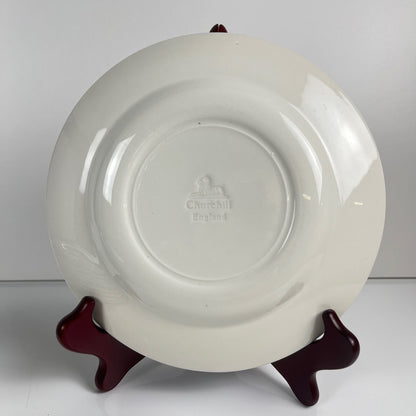 Set of 10 dessert plates, Asian motif Churchill, England 1970