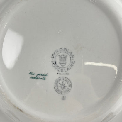 Set of 6 "Agreste" dinner plates, Sarreguemines, late 20th century