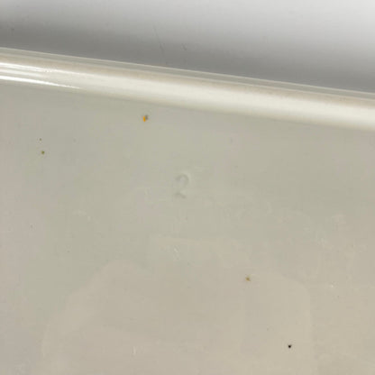 Plat ovale à poignée "Trianon", style Villeroy & Boch