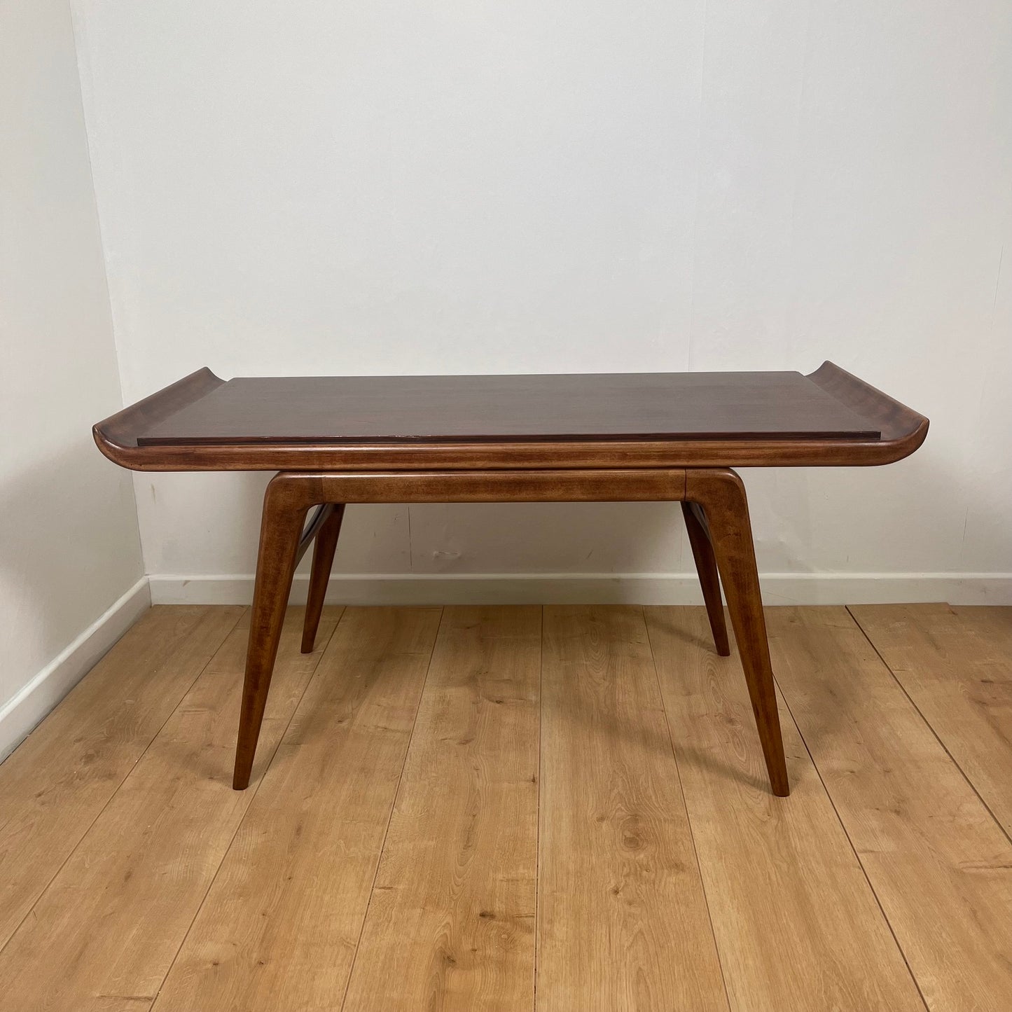 Table basse danoise en teck, design scandinave vintage Mid century 1960-70