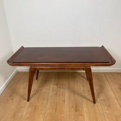 Table basse danoise en teck, design scandinave vintage Mid century 1960-70