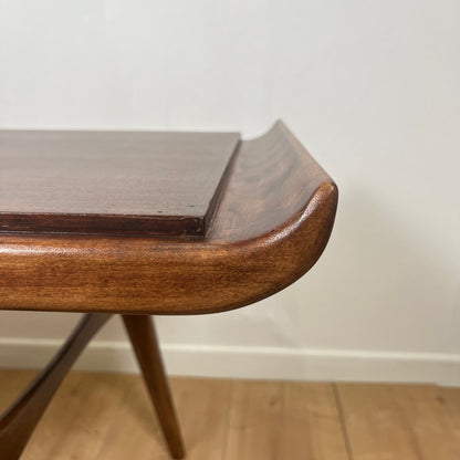 Table basse danoise en teck, design scandinave vintage Mid century 1960-70