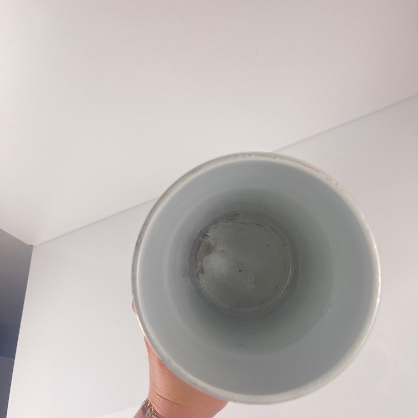 Large "Damas" Roller Vase, KG Lunéville, 1910-1930