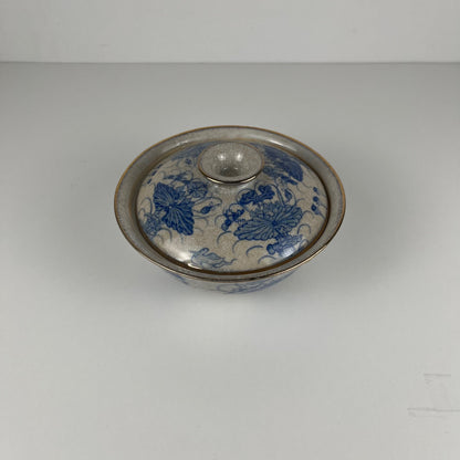 Boîte ancienne chinoise avec couvercle, en Porcelaine, XXè siècle