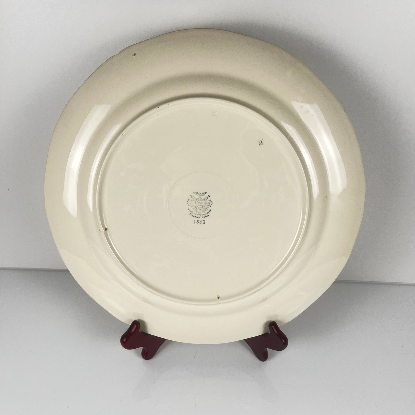 Round dish Villeroy & Boch, Old Strasbourg floral pattern, 1940s/50s