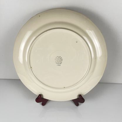 Round dish Villeroy & Boch, Old Strasbourg floral pattern, 1940s/50s