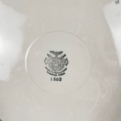 Round dish Villeroy & Boch, Old Strasbourg floral pattern, 1940s/50s