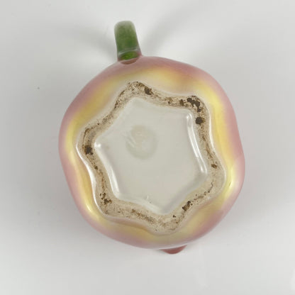 Barbotine pitcher in the shape of an apple, 1960s/70s