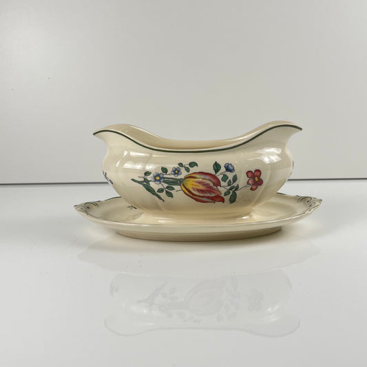 Saucière Villeroy & Boch "vieux strasbourg" , 1940/50
