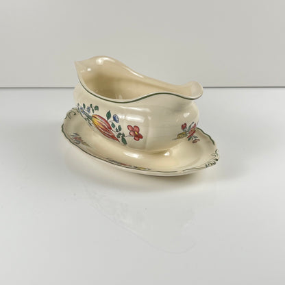 Saucière Villeroy & Boch "vieux strasbourg" , 1940/50