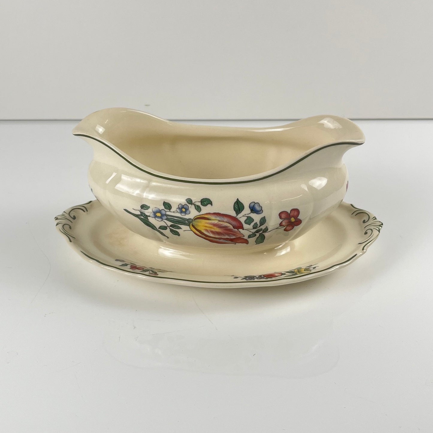 Saucière Villeroy & Boch "vieux strasbourg" , 1940/50