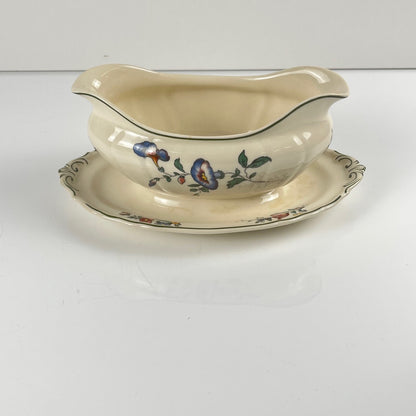 Saucière Villeroy & Boch "vieux strasbourg" , 1940/50