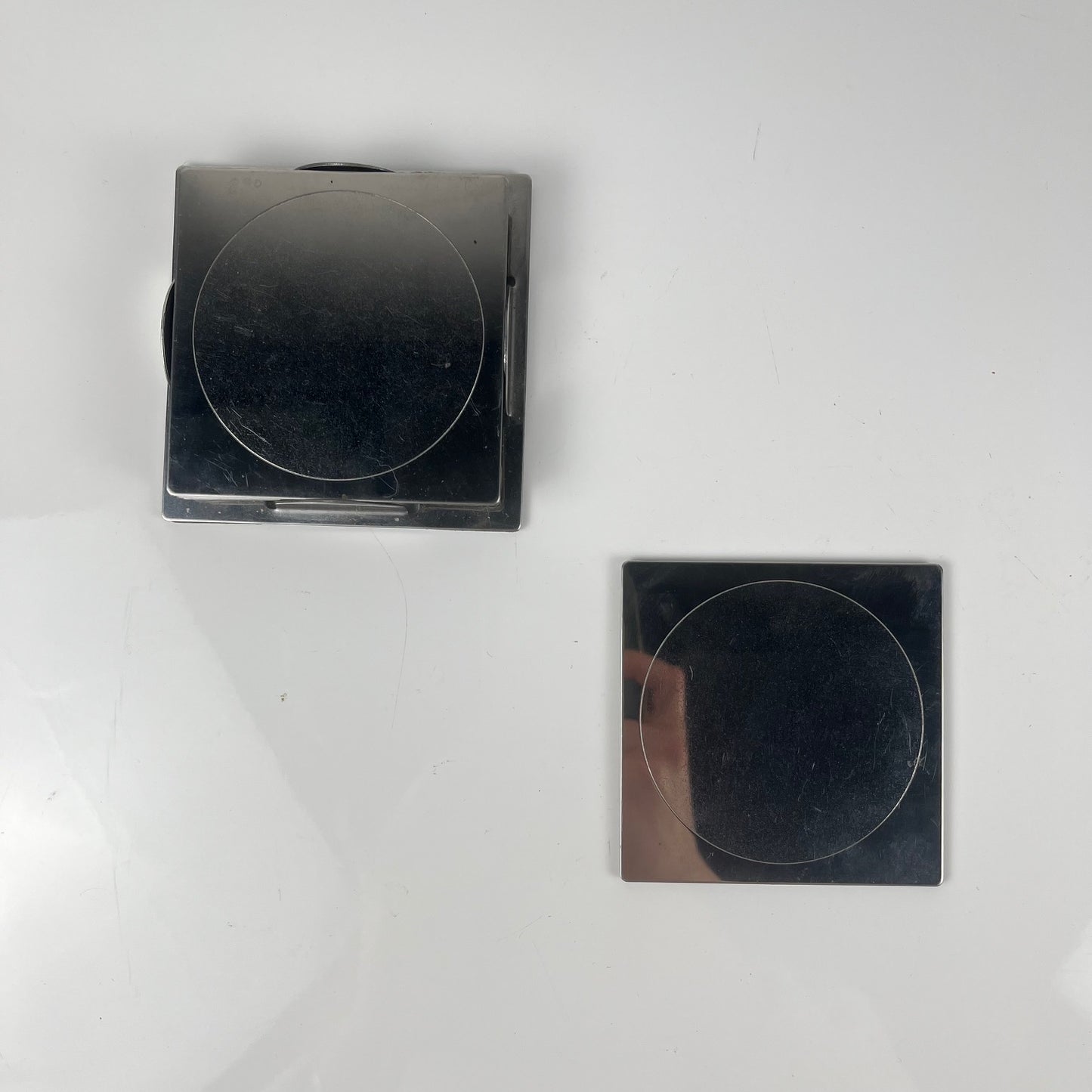 Set de 6 Dessous de verre en métal, IKEA, 2000