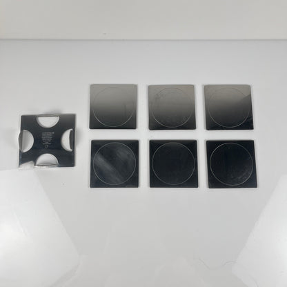 Set de 6 Dessous de verre en métal, IKEA, 2000
