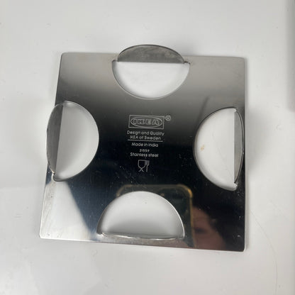 Set de 6 Dessous de verre en métal, IKEA, 2000