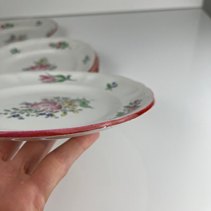 Set de 6 assiettes à dessert KG Luneville – modèle Réverbère