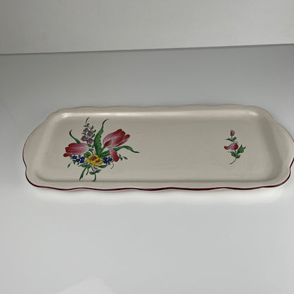 Plat à cake KG Luneville – modèle Réverbère
