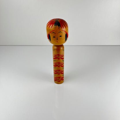 Kokeshi japonaise vintage Naruko signée Shōzō, japon, 1950/70