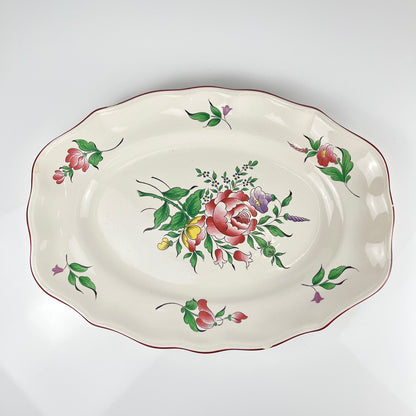 Grand plat KG Luneville – modèle Réverbère