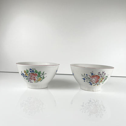 Set de 2 bols KG Lunéville modèle réverbère