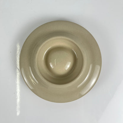 Set de 6 coquetiers en céramique moucheté beige