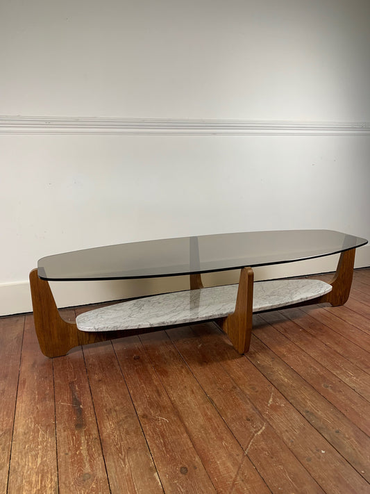 Coffee table by Hugues Poignant, 1960/70, France