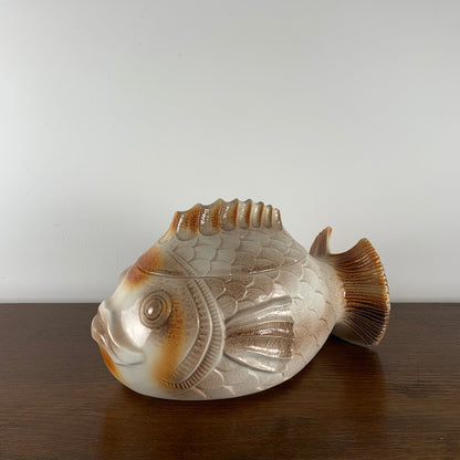 Fish tureen, 1970s, Sarreguemines