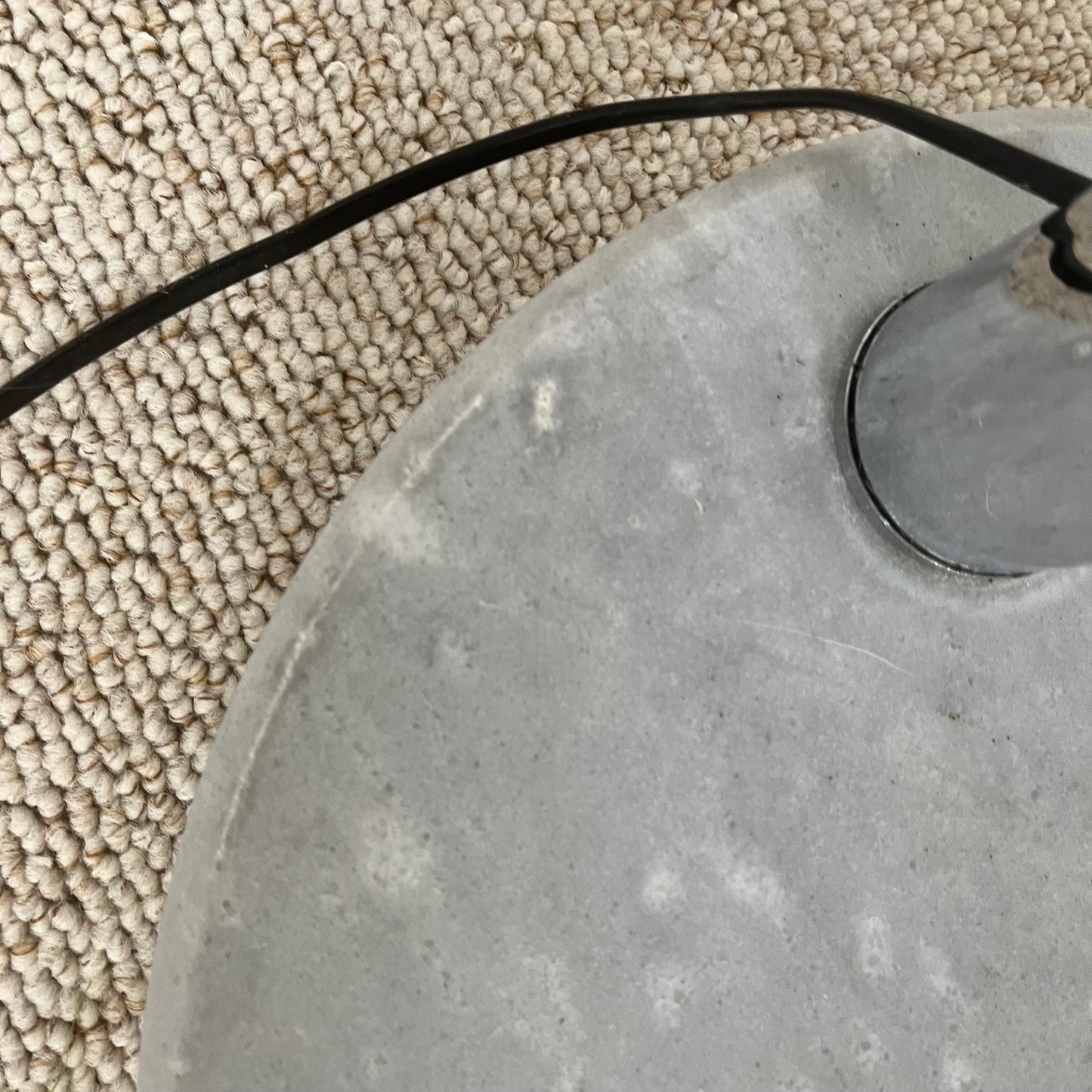 Arc floor lamp with tree base and 5 lights AGEMOB, 2000s, MCM style