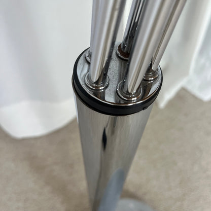Arc floor lamp with tree base and 5 lights AGEMOB, 2000s, MCM style