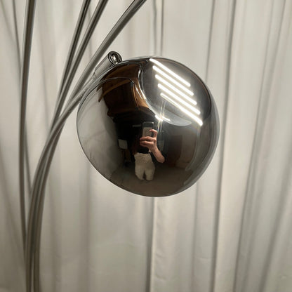 Arc floor lamp with tree base and 5 lights AGEMOB, 2000s, MCM style