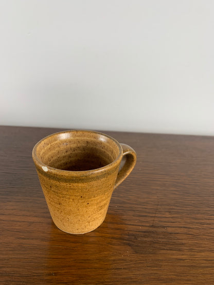 Lot de 6 tasses à café + leurs soucoupes, Longchamp, 1970